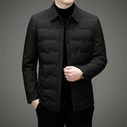 Lightweight Down Jacket Winter White Duck Down Warm Men's Short Coat - Jo-Bolt-Store