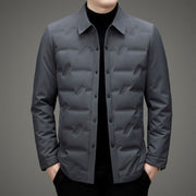 Lightweight Down Jacket Winter White Duck Down Warm Men's Short Coat - Jo-Bolt-Store