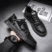 Low Cut Flat Leather Casual Mens Shoes - Jo-Bolt-Store