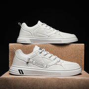 Low Cut Flat Leather Casual Mens Shoes - Jo-Bolt-Store