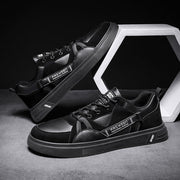 Low Cut Flat Leather Casual Mens Shoes - Jo-Bolt-Store
