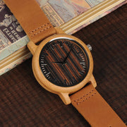 Luxury Quartz Bamboo Watch - Jo-Bolt-Store