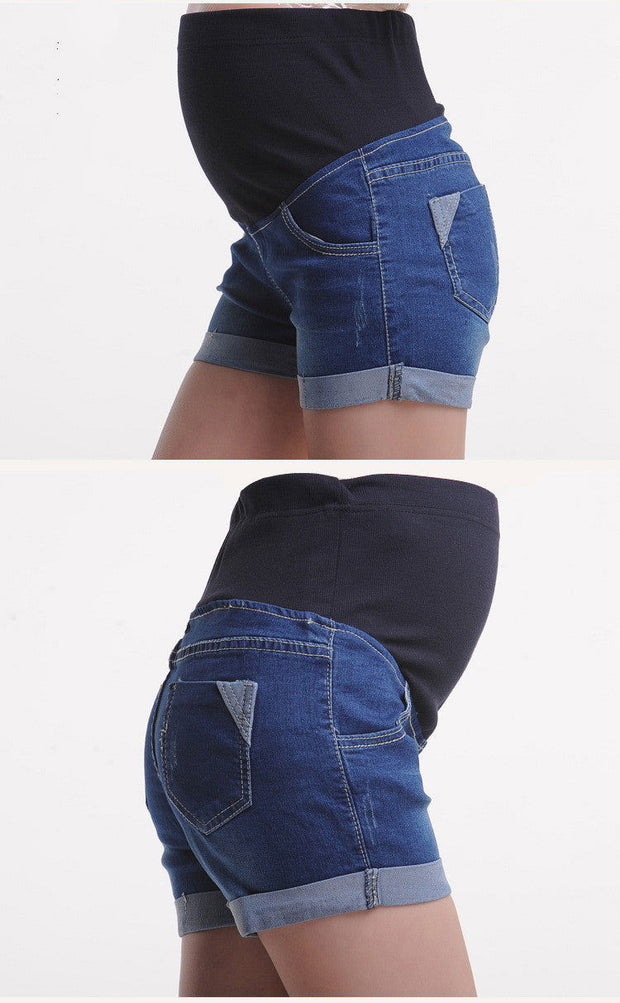 Maternity Denim Shorts - Jo-Bolt-Store