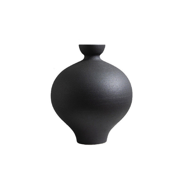 Matte Black Ceramic Flowerware - Jo-Bolt-Store