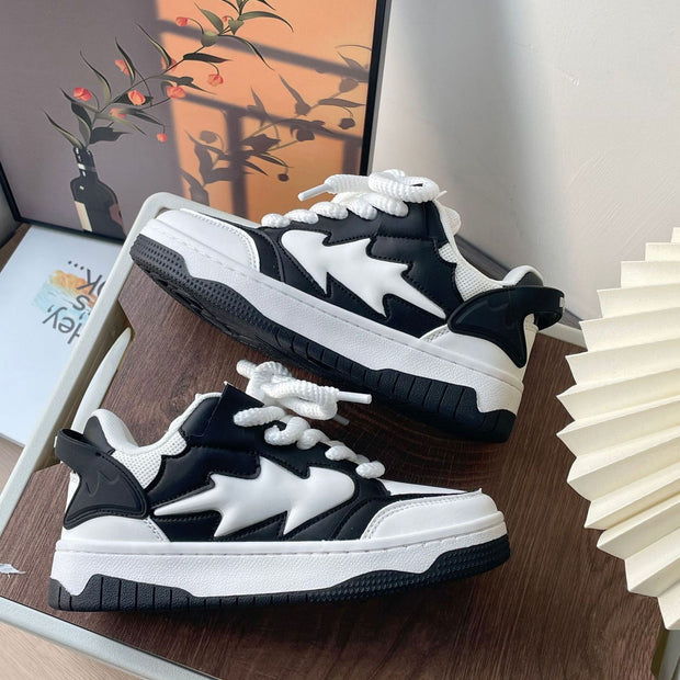 Men And Women Couple Casual Distressed Sneaker - Jo-Bolt-Store