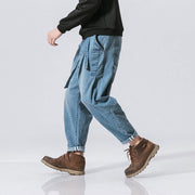 Men's Loose Denim Plus Size Trousers - Jo-Bolt-Store