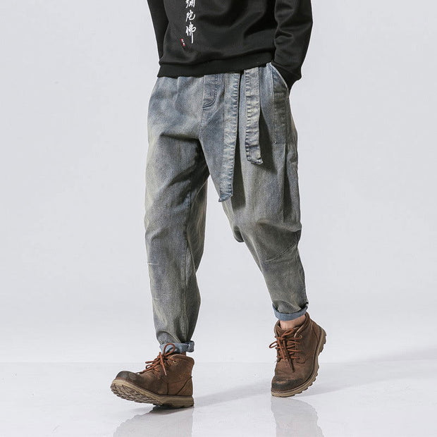Men's Loose Denim Plus Size Trousers - Jo-Bolt-Store
