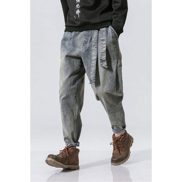 Men's Loose Denim Plus Size Trousers - Jo-Bolt-Store