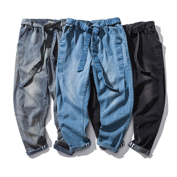 Men's Loose Denim Plus Size Trousers - Jo-Bolt-Store
