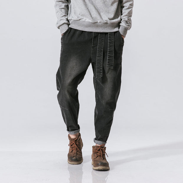 Men's Loose Denim Plus Size Trousers - Jo-Bolt-Store