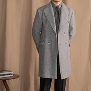 Men's Wool Herringbone Coat - Jo-Bolt-Store