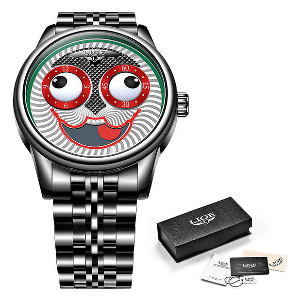 Men's mechanical watch clown watch - Jo-Bolt-Store