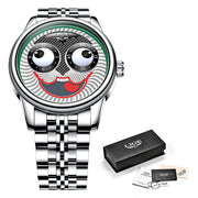 Men's mechanical watch clown watch - Jo-Bolt-Store