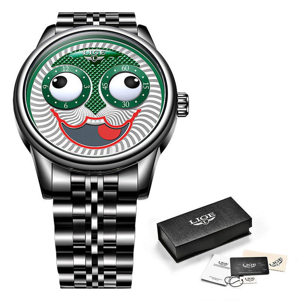 Men's mechanical watch clown watch - Jo-Bolt-Store