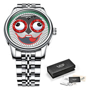 Men's mechanical watch clown watch - Jo-Bolt-Store