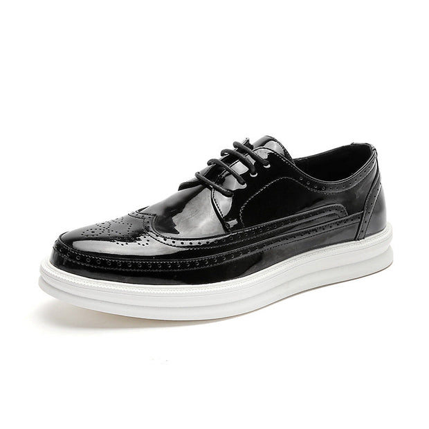 Mens Business Casual Korean Style Trendy British Mens Shoes - Jo-Bolt-Store