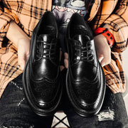 Mens Business Casual Korean Style Trendy British Mens Shoes - Jo-Bolt-Store