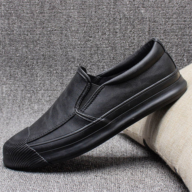 Mens Casual Leather Rubber Shoes - Jo-Bolt-Store