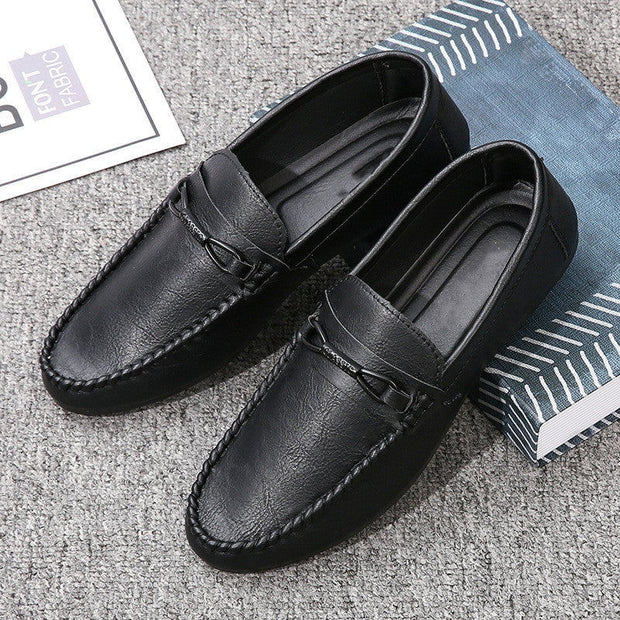 Mens Fashion Soft Sole Casual Leather Shoes - Jo-Bolt-Store