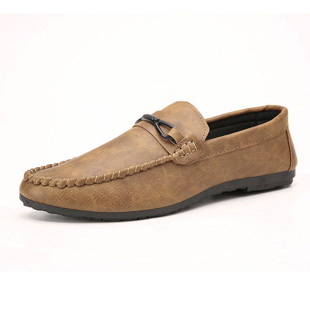 Mens Fashion Soft Sole Casual Leather Shoes - Jo-Bolt-Store