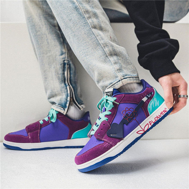 Mens Fashionable And Versatile Graffiti Shoes - Jo-Bolt-Store