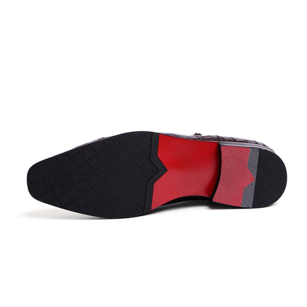 Mens High Top Leather Shoes Trendy Boots - Jo-Bolt-Store