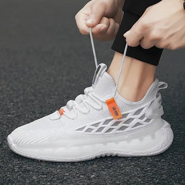 Mesh Sneakers Men Lace Up Running Shoes - Jo-Bolt-Store