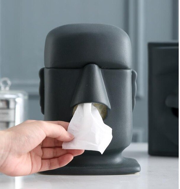 Moai statue ceramic drawer - Jo-Bolt-Store