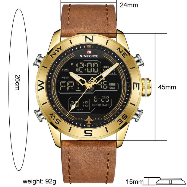 NAVIFORCE Lingxiang 9144 Men's Watch - Jo-Bolt-Store