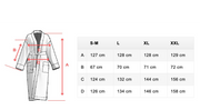 Waffle Fabric Robe for Men