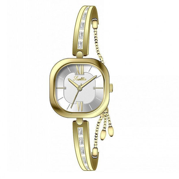 Personalized Watch Women's Alloy Chain Strap Light Luxury Bracelet Watch - Jo-Bolt-Store