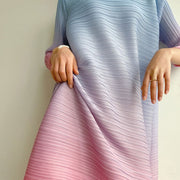Pleated Plus Size Dress - Jo-Bolt-Store