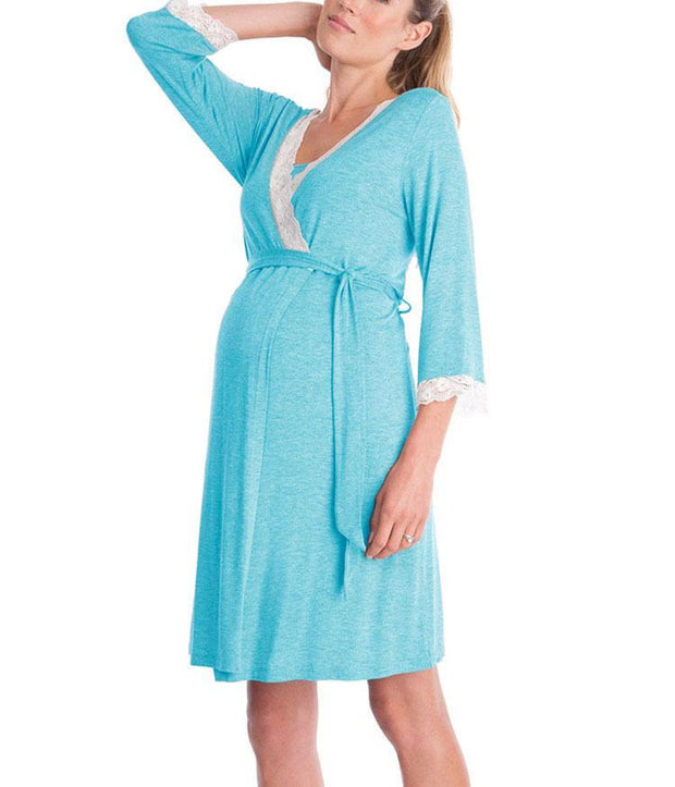 Pregnant Women Nightdress Maternity Sleepwear - Jo-Bolt-Store