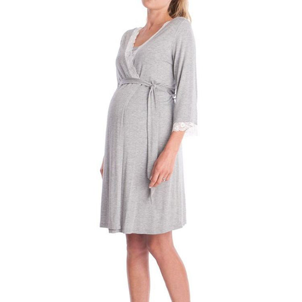 Pregnant Women Nightdress Maternity Sleepwear - Jo-Bolt-Store