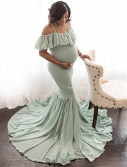 Pregnant woman lace dress - Jo-Bolt-Store