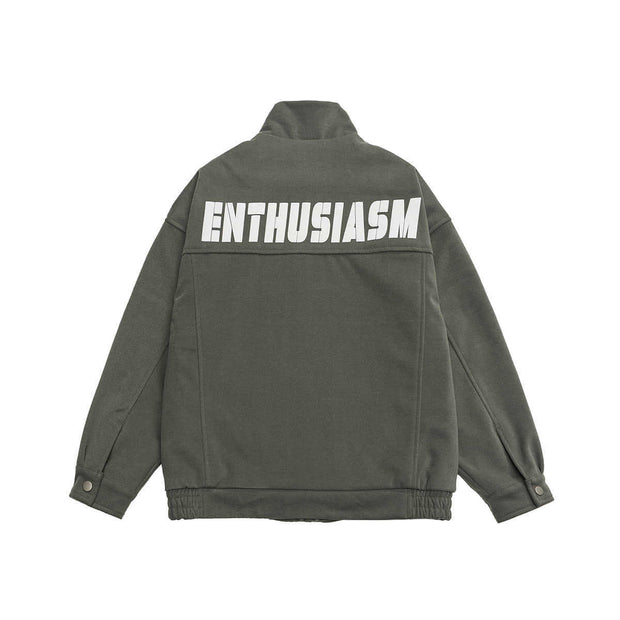 Printed Large Size Coat Men's Loose - Jo-Bolt-Store