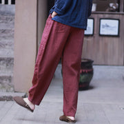 Retro Loose Plus Size Linen Bloomers - Jo-Bolt-Store