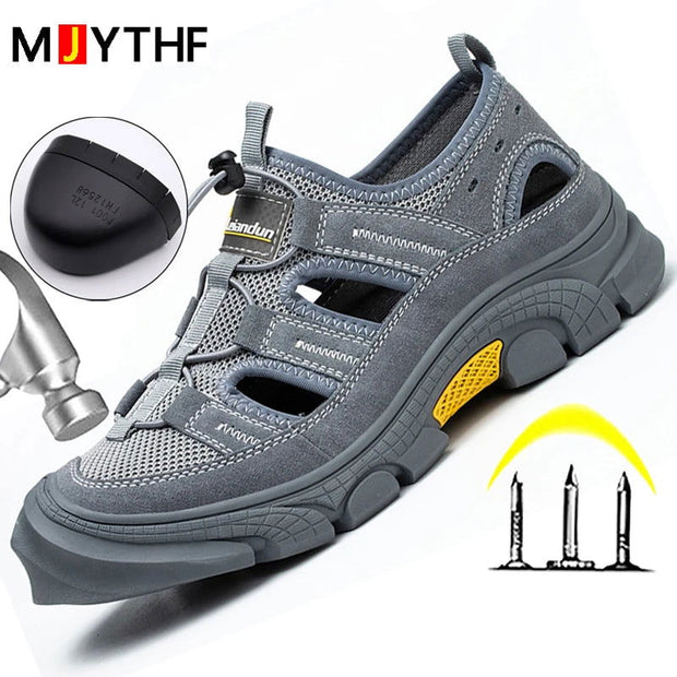 Safety Shoes Men Summer Breathable - Jo-Bolt-Store