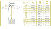 Eared Jumpsuit for Babies and Kids - Ecru Suns