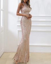 Sequin Mermaid Prom Dress