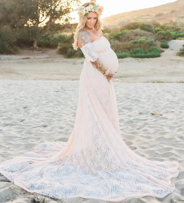 Maternity Photoshoot Dress