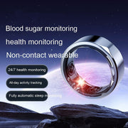 Smart Ring Blood Sugar Testing Sleep Health Monitoring Ring - Jo-Bolt-Store