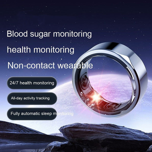 Smart Ring Blood Sugar Testing Sleep Health Monitoring Ring - Jo-Bolt-Store