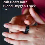 Smart Ring Heart Rate Blood Oxygen Detection Bluetooth Connection - Jo-Bolt-Store