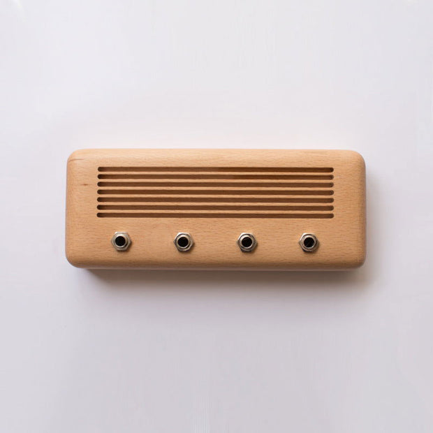 Solid Wood Hook Rock Guitar Speaker key Holder - Jo-Bolt-Store