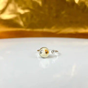 Universe Amber Ring Sterling Silver 925