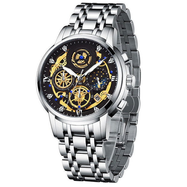 Stainless Steel Waterproof Watch - Jo-Bolt-Store