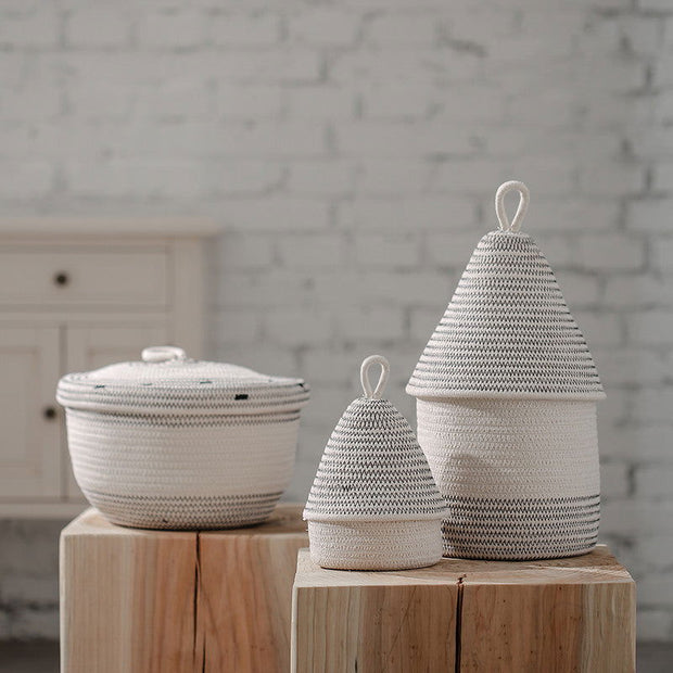 Storage Cotton Thread Storage Basket Toy Box Cosmetic Box - Jo-Bolt-Store
