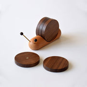 Super Snail Wooden Coaster - Jo-Bolt-Store