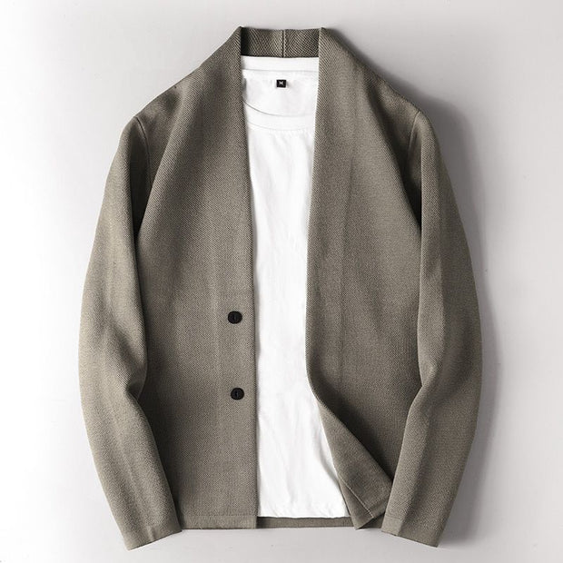 Sweater Men's Slim Fit Handsome All-match Outerwear Sweater - Jo-Bolt-Store